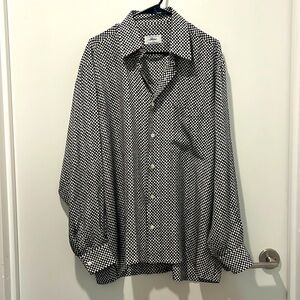 BRIONI - Checkered LS Shirt - SIZE L